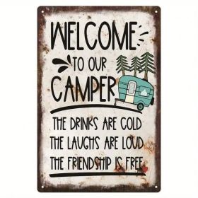 CIFbuy 8x12 Inch ( 20.3x30.5cm ) Vintage Rustic Aluminum Sign (TikTok, Temu Pick-up Service) (Option: defaulttitle)